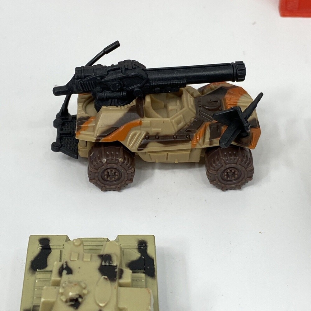 Military Figures Tank Vehicle Lot Mortar Weapon Army Soldiers Troops Barn Jet - Picture 12 of 16